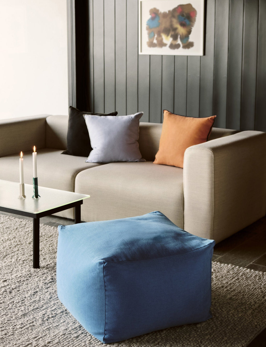 Outline Cushion (Orange)