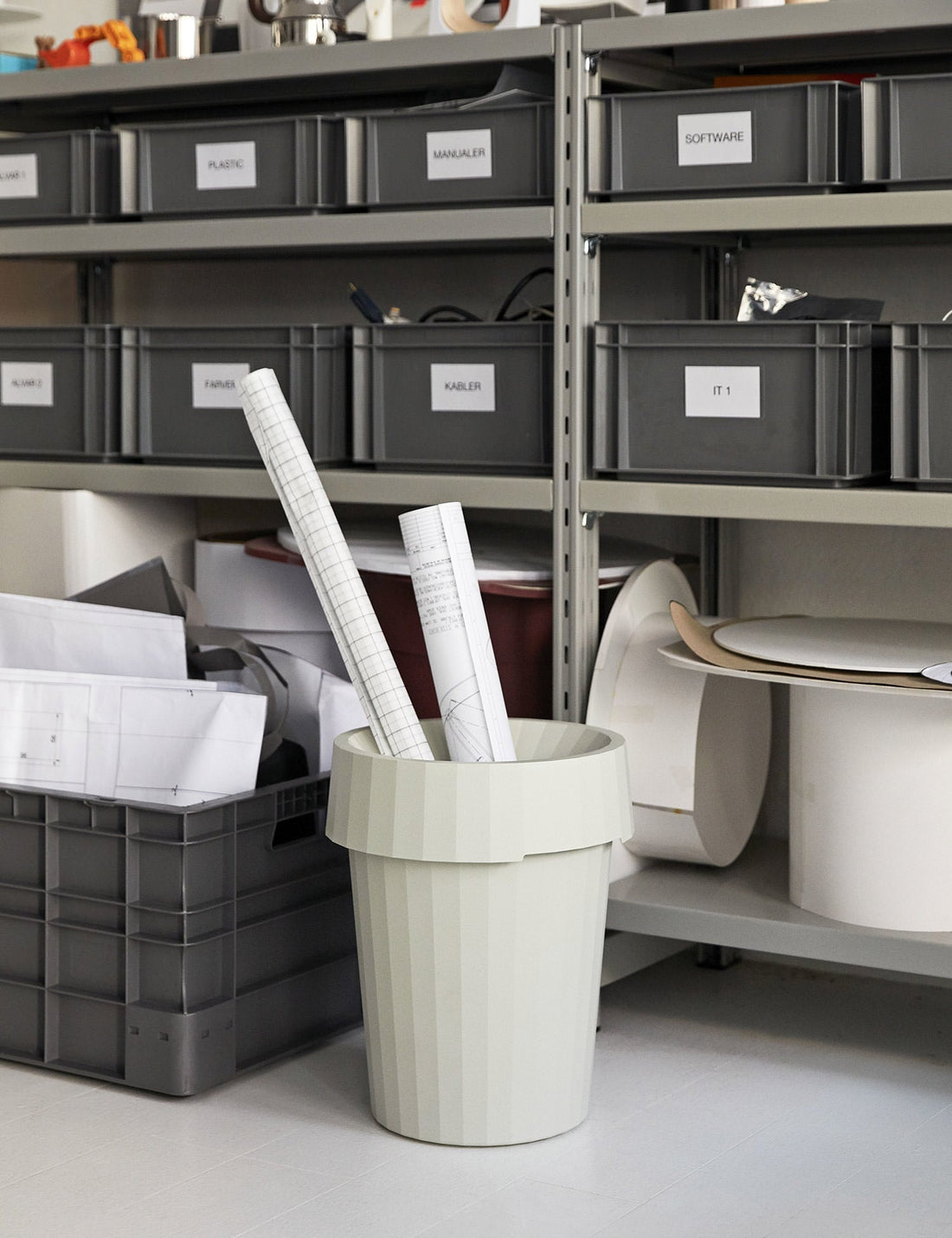 Shade Bin (White)